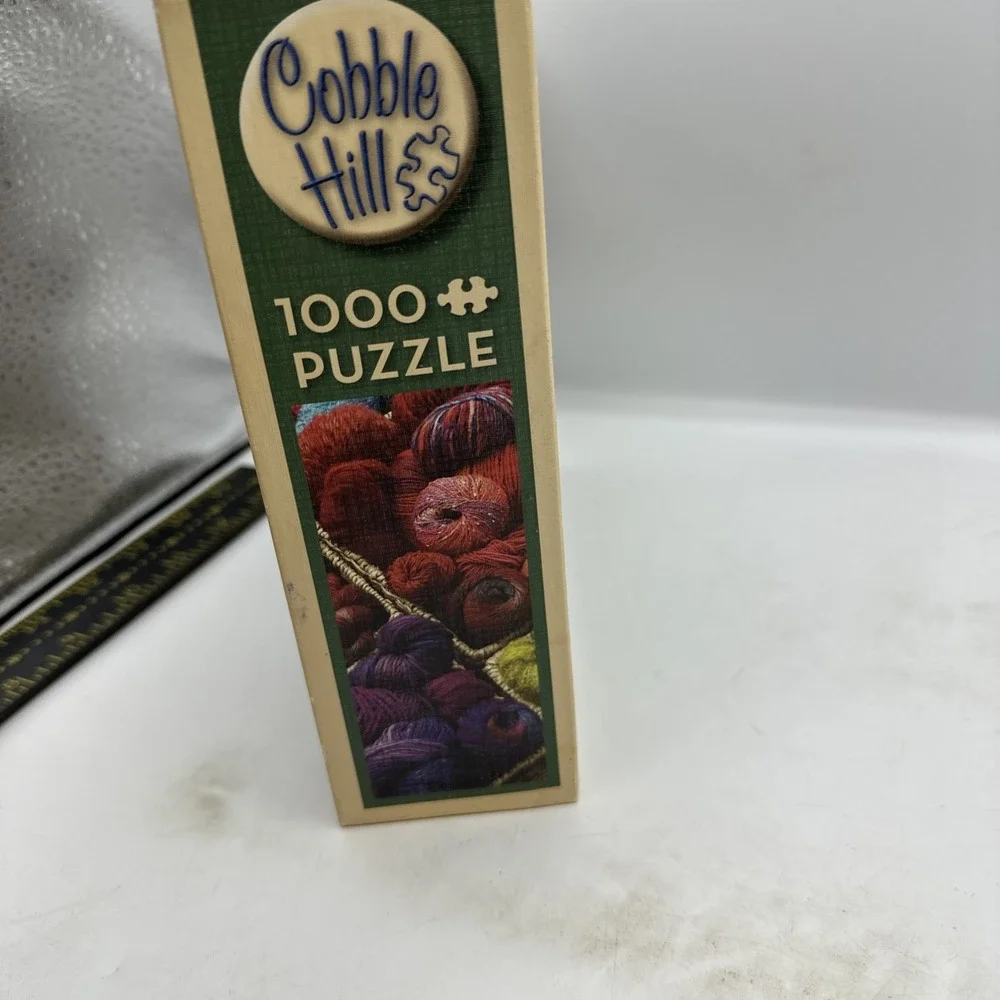 Cobble Hill Plenty Of Yarn‎ 1000 pc Premium Jigsaw Puzzle, Used 2022